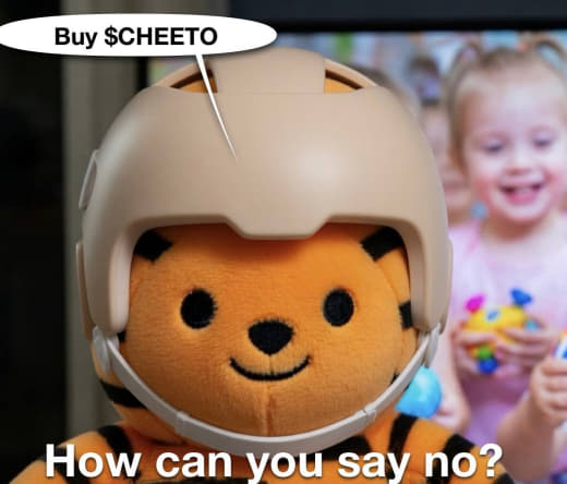 Meme Transmission #044 from the MF Cheeto Tiger meme gallery
