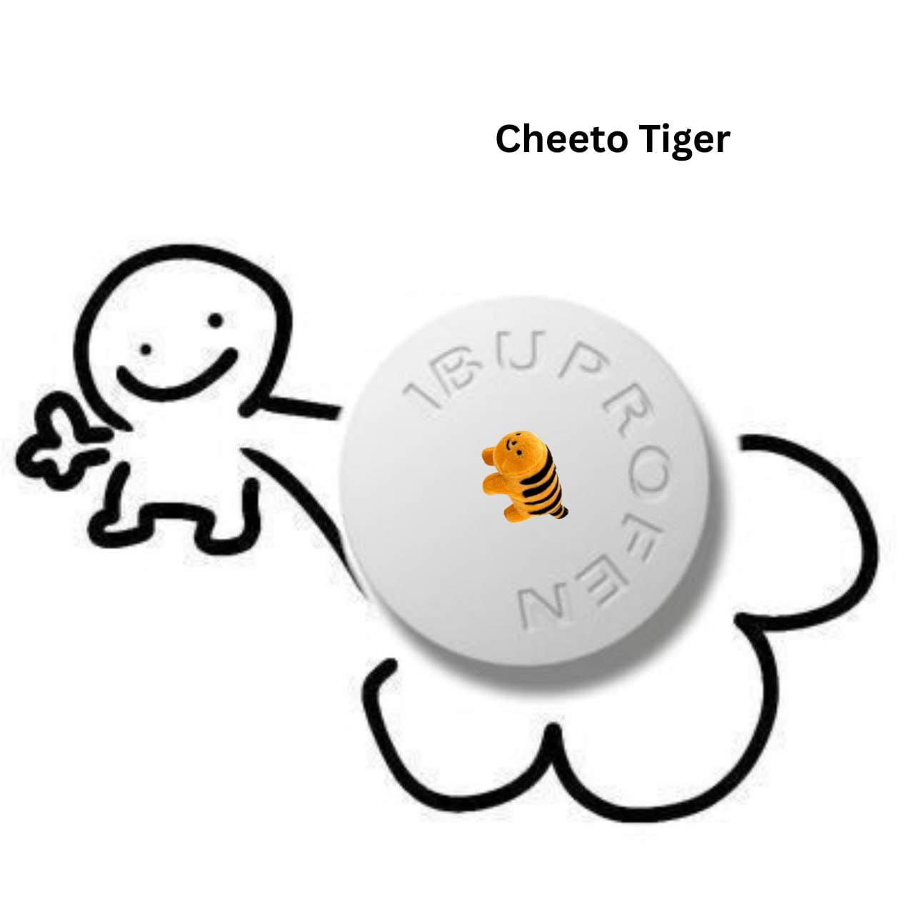 Meme Transmission #028 from the MF Cheeto Tiger meme gallery